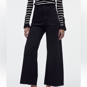 Zara Marine Straight Jeans Black